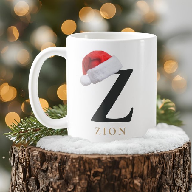 Christmas Monogram Mug Kaffemugg (Skapare uppladdad)