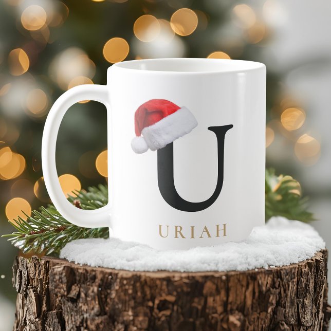 Christmas Monogram Mug Kaffemugg (Skapare uppladdad)