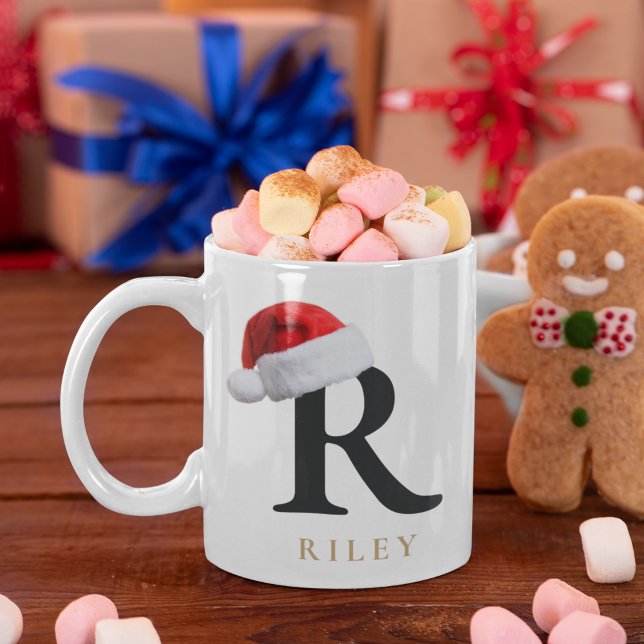 Christmas Monogram Mug Kaffemugg (Skapare uppladdad)
