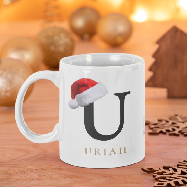 Christmas Monogram Mug Kaffemugg (Skapare uppladdad)