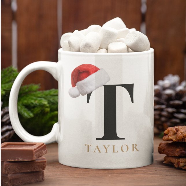 Christmas Monogram Mug Kaffemugg (Skapare uppladdad)