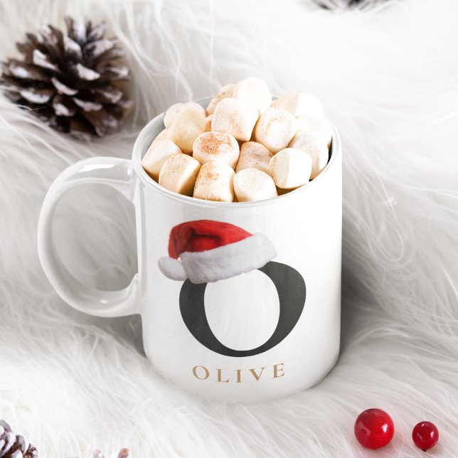 Christmas Monogram Mug Kaffemugg (Skapare uppladdad)
