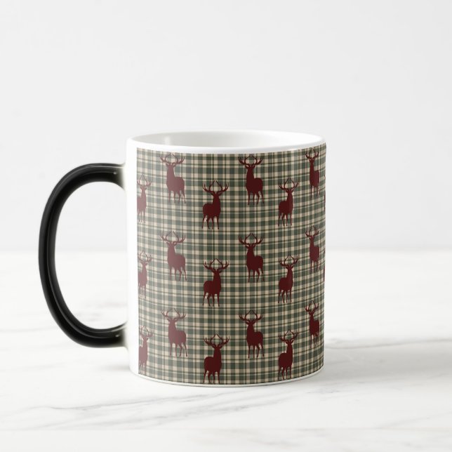 christmas mönster Mugg (Vänster)