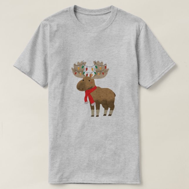 Christmas Moose Shirt T (Design framsida)