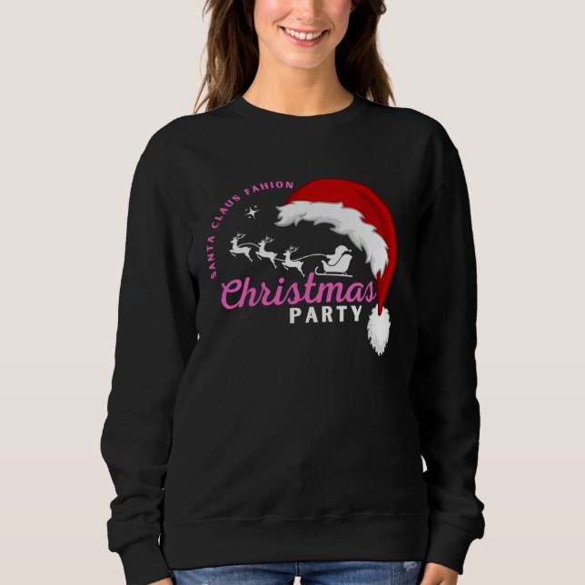Christmas Motif Christmas Party  2 T Shirt (Framsida)