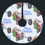 christmas motorcykel Santa Julgransmatta Borstad Polyester<br><div class="desc">"christmas motorcykel,  tomten ",  "lustig tomt",  "biker jultomten",  "jultomten",  "motorcykel jultomten",  "lustig jultomten",  "ful christmas",  "chopper",  "lustig christmas",  "god jul"</div>