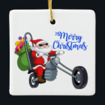 christmas motorcykel Santa Julgransprydnad Keramik<br><div class="desc">"christmas motorcykel,  tomten ",  "lustig tomt",  "biker jultomten",  "jultomten",  "motorcykel jultomten",  "lustig jultomten",  "ful christmas",  "chopper",  "lustig christmas",  "god jul"</div>