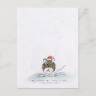 christmas mouse helg vykort