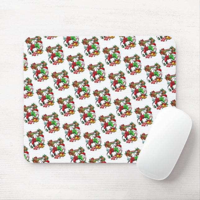 Christmas Mousepad Musmatta (Med mus)