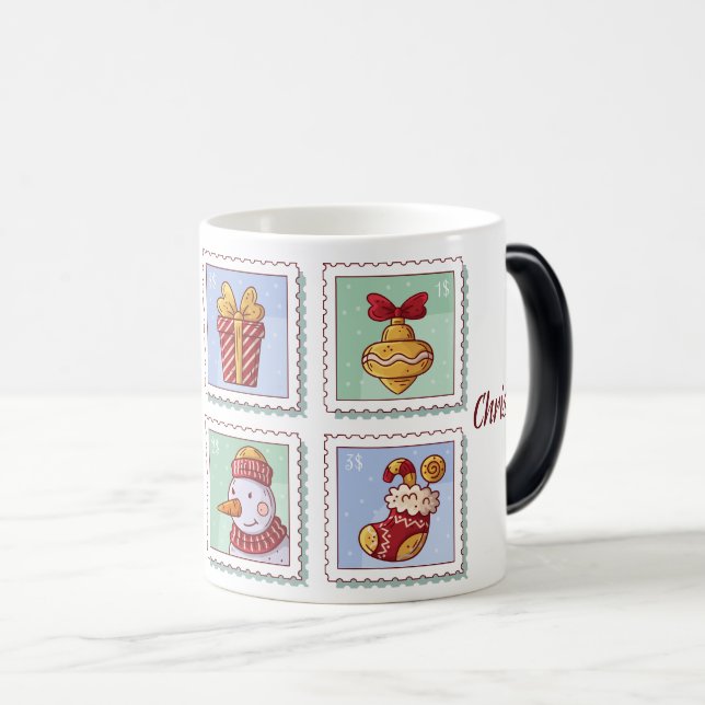 Christmas Mug, Cozy Sips Filled With Holiday Magic Magisk Mugg (Framsida höger)
