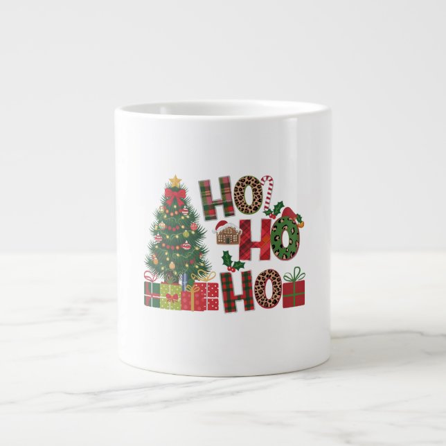 Christmas Mug | Festive Holiday Coffee Cup by Kali Jumbo Mugg (Framsidan)