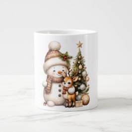 Christmas Mug | Festive Holiday Coffee Cup by Kali Jumbo Mugg