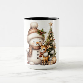 Christmas Mug | Festive Holiday Coffee Cup by Kali Mugg