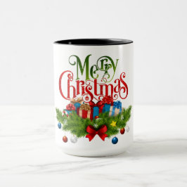 Christmas Mug | Festive Holiday Coffee Cup by Kali Mugg