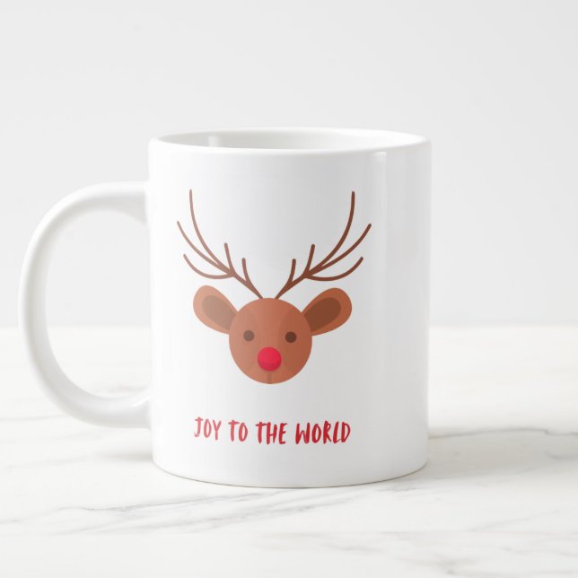 Christmas Mug – Heavenly Holiday Cocoa & Cof Jumbo Mugg (Vänster)