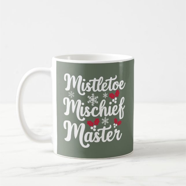 Christmas Mug | Holiday Vibes, Perfect for Gifting Kaffemugg (Vänster)