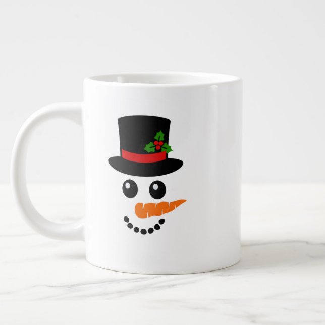 Christmas  Mug – Musical Holiday Cocoa  Jumbo Mugg (Vänster)