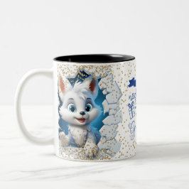 Christmas Mugs | Merry Christmas Mug | Christmas Två-Tonad Mugg