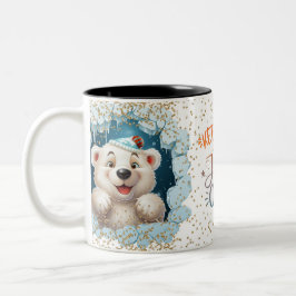 Christmas Mugs | Merry Christmas Mug | Christmas Två-Tonad Mugg
