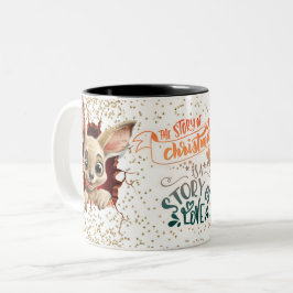 Christmas Mugs | Merry Christmas Mug | Christmas Två-Tonad Mugg
