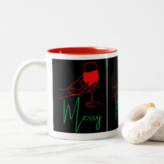 Christmas mugs Två-Tonad mugg