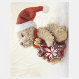 CHRISTMAS NALLE FLEECEFILT