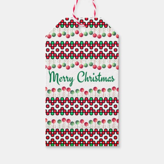 Christmas Napkins Presentetikett (Framsidan)