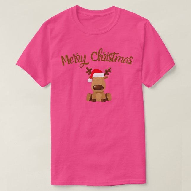 CHRISTMAS NÄSTA DAG-LEVERANTÖR T SHIRT (Design framsida)