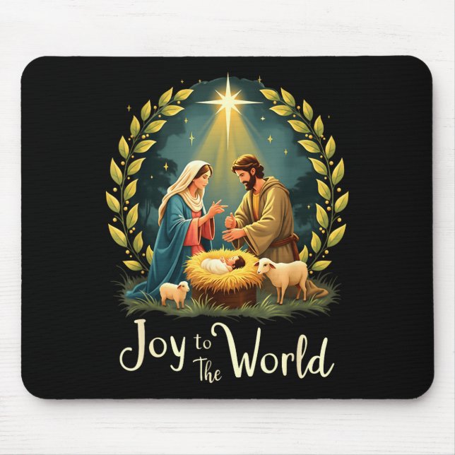 Christmas Nativity Christian Birth Of Jesus Joy To Musmatta (Framsidan)