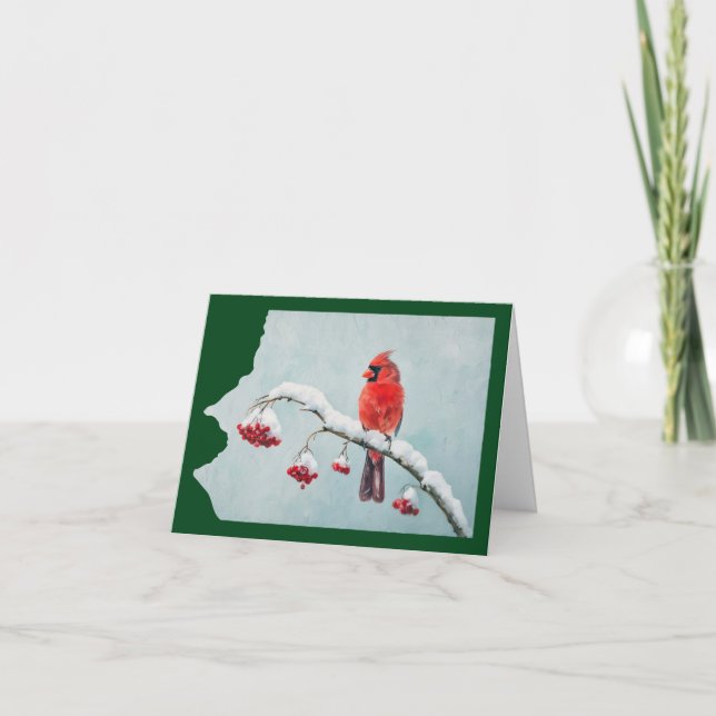 Christmas New Year Greeting Card Helgkort (Framsida)