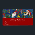 CHRISTMAS NIGHT FRAKTSEDEL<br><div class="desc">Färgfull,  vismisk och konstnärlig akrylmålning till jul.</div>