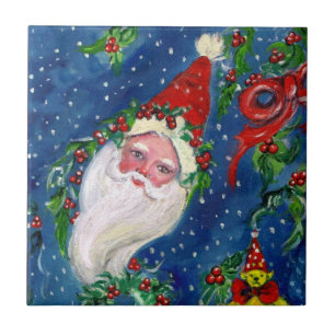 CHRISTMAS NIGHT/JULTOMTEN KAKELPLATTA