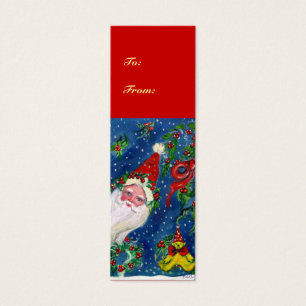 CHRISTMAS NIGHT/JULTOMTEN LITET VISITKORT