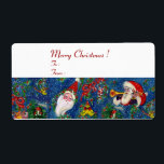 CHRISTMAS NIGHT/JULTOMTEN MED LEKSAKER FRAKTSEDEL<br><div class="desc">Bulgan Lumini (c),  färglös,  vismisk och konstnärlig akrylmålning till jul</div>