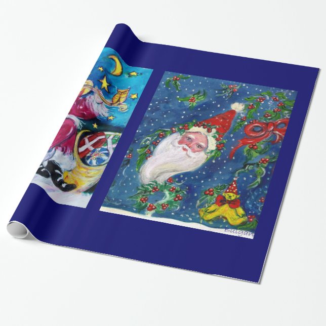 CHRISTMAS NIGHT/ JULTOMTEN PLAYN VIOLIN PRESENTPAPPER (Utrullad)