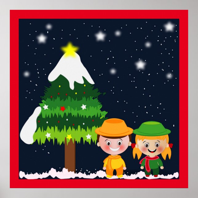 CHRISTMAS NIGHT POSTER (Framsidan)