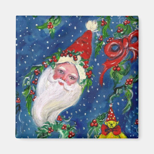 CHRISTMAS NIGHT / SANTA MAGNET (Framsidan)