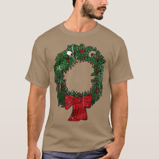 Christmas Nightmare Wreath Funny T Shirt