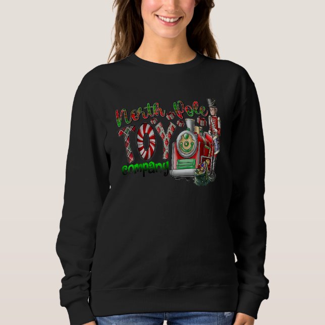 Christmas North Pole Happy Winter Holiday Merry Ch T Shirt (Framsida)