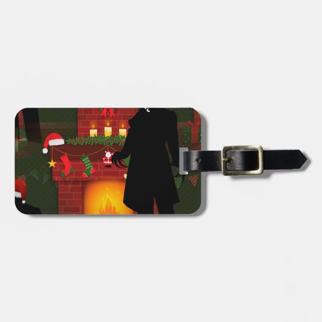 christmas nosferatu bagagebricka (Horisontell Framsida)