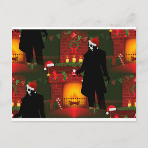 christmas nosferatu helg vykort
