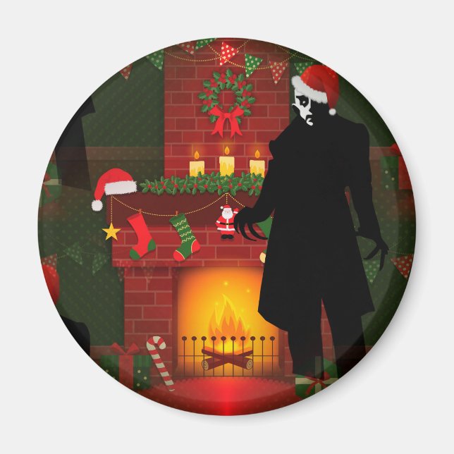 christmas nosferatu magnet (Framsidan)