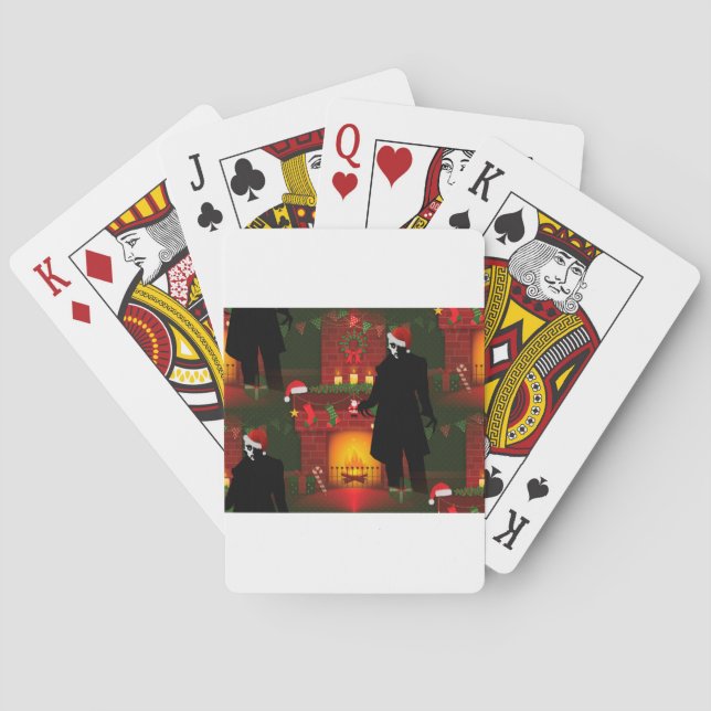 christmas nosferatu spel kort (Baksidan)