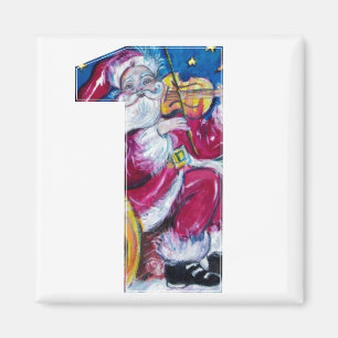 CHRISTMAS NUMMER 1 / INSPIRED SANTA MAGNET