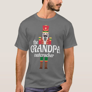 CHRISTMAS NUTCRACKER KOSTUME FÖR GRANDPA NUTCRACKE T SHIRT