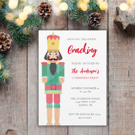 CHRISTMAS NUTCRACKER PARTY HELGDAG INBJUDNINGAR