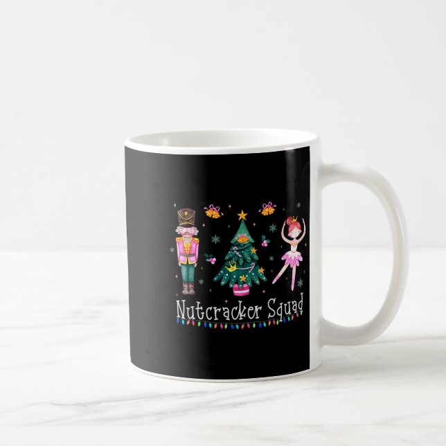 Christmas Nutcracker Squad Ballet Dance Women Kids Kaffemugg (Höger)