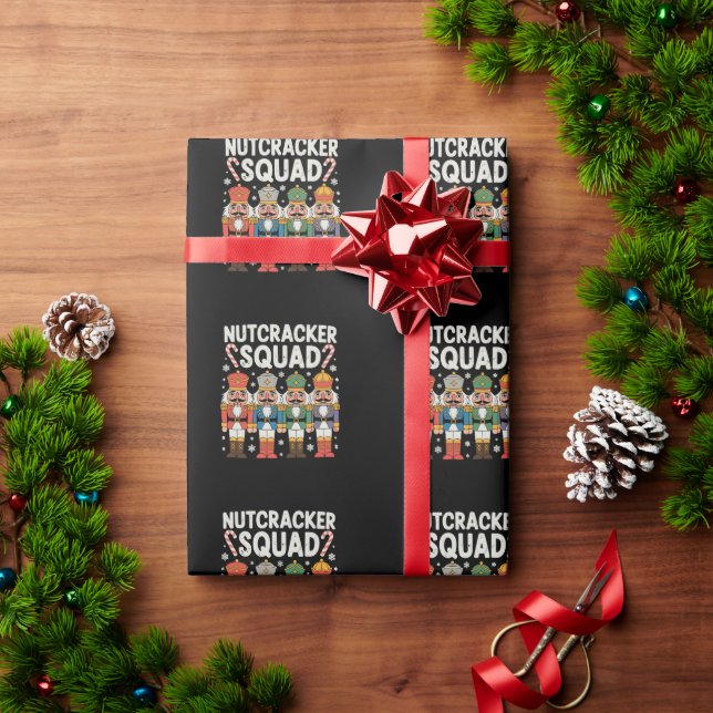 Christmas Nutcracker Squad Xmas Matching Family Presentpapper (Julgåva)
