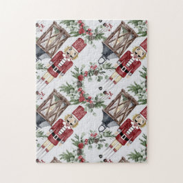 Christmas nutcrackers and lanterns pussel