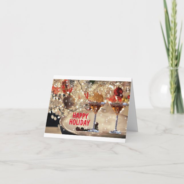 CHRISTMAS/NYA ÅRSCHEERS OCH HÄLSNING KORT (Framsida)